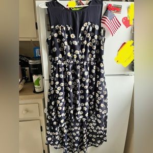Floral high low dress